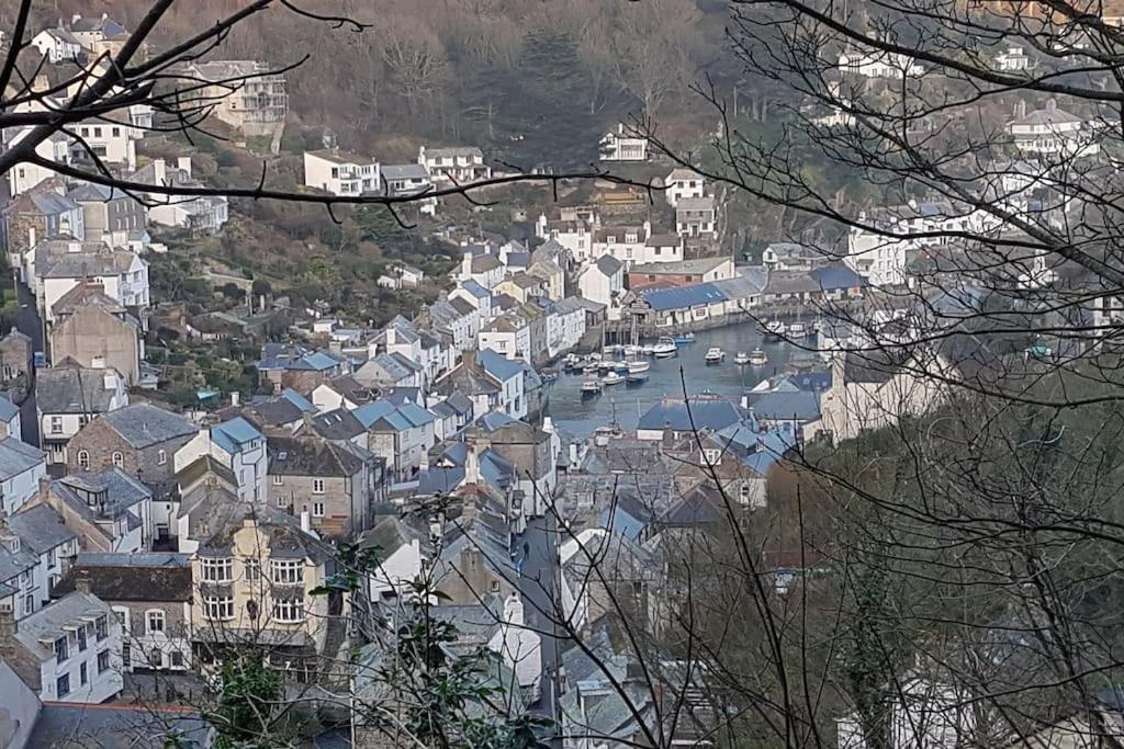 Bijou Coastal Apartment In Polperro With Hot Tub Onsite Parking Downhill Walk To Village Buitenkant foto