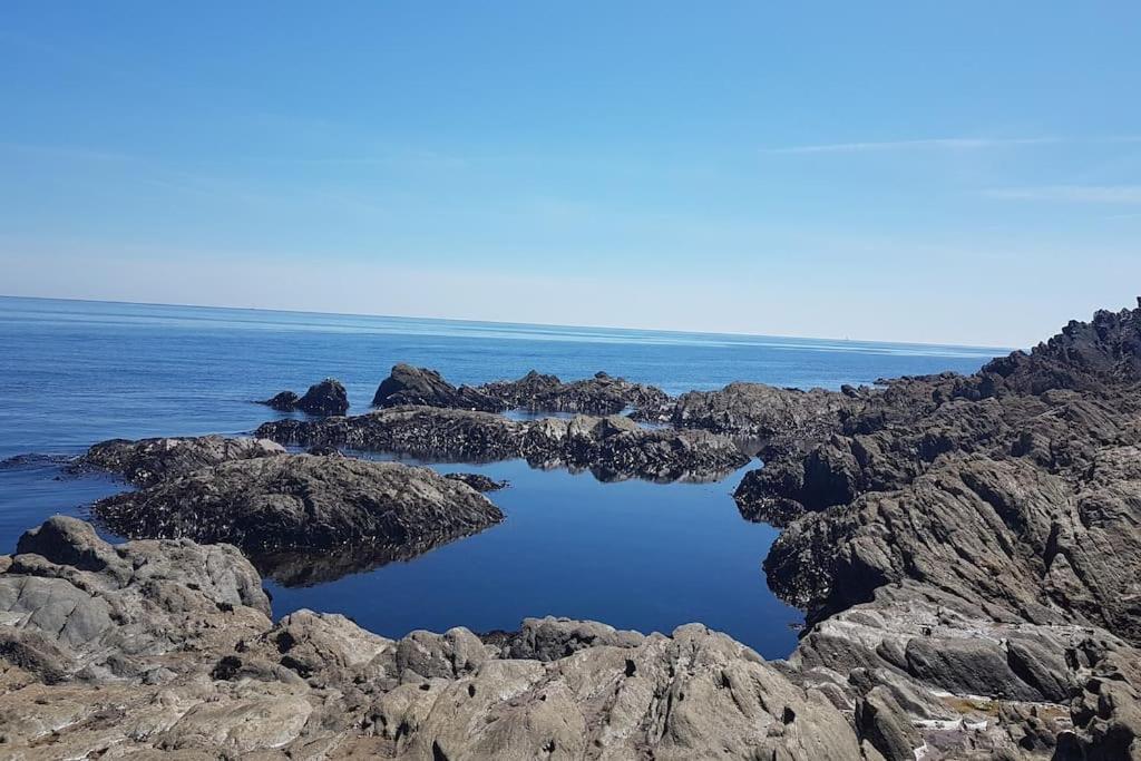 Bijou Coastal Apartment In Polperro With Hot Tub Onsite Parking Downhill Walk To Village Buitenkant foto