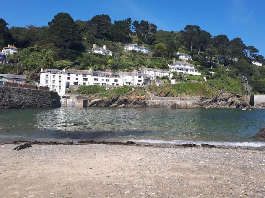 Bijou Coastal Apartment In Polperro With Hot Tub Onsite Parking Downhill Walk To Village Buitenkant foto